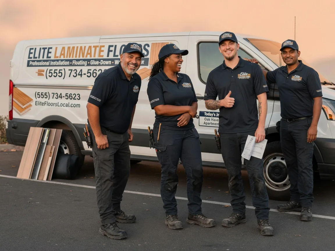 Laminate flooring installation company in Oakville, IA
